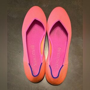 Rothy's Tropical Pink Flats